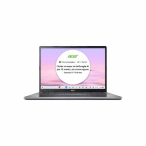 Acer Chromebook Plus 514 CB514-3H (14 WUXGA IPS, AMD Ryzen 3 7320C, 8 GB de RAM, 128 GB SSD, gráficos AMD Radeon)