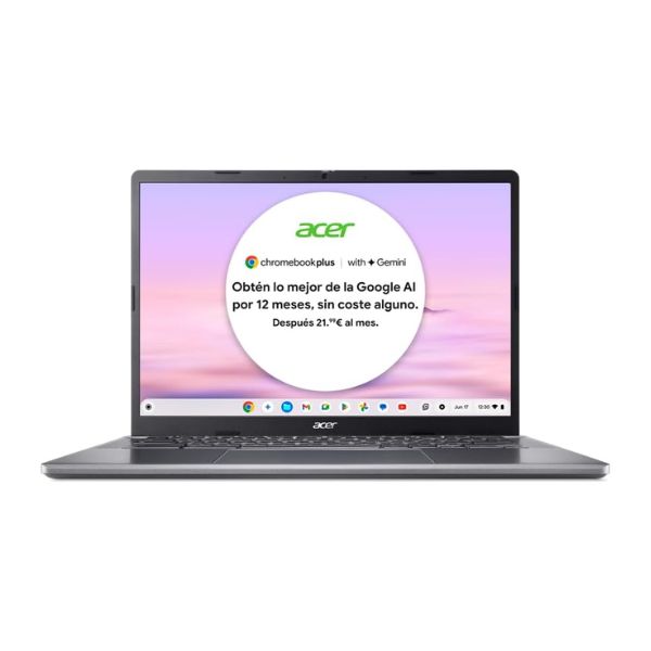 Acer Chromebook Plus 514 CB514-3H (14 WUXGA IPS, AMD Ryzen 3 7320C, 8GB RAM, 128GB SSD, AMD Radeon Graphics)