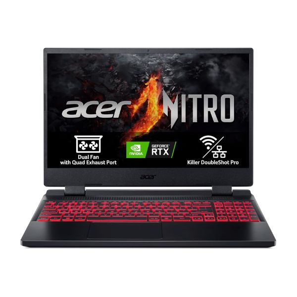 Acer Nitro 5 AN515-46-R082 (15.6 FHD 144Hz IPS, AMD Ryzen 7, 16GB RAM, 512GB SSD, NVIDIA GeForce RTX 3050)