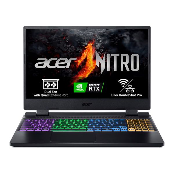 Acer Nitro 5 AN515-58 (15.6 Full HD IPS 144Hz, Intel Core i9-12900H, 16 GB RAM, 1 TB SSD, NVIDIA RTX 4060 8GB)