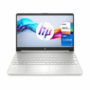 HP 15s-fq5100ns – HP (15.6″ Full HD, Intel Core i7-1255U, 16GB RAM, 512GB SSD, Intel Iris Xe Graphics)