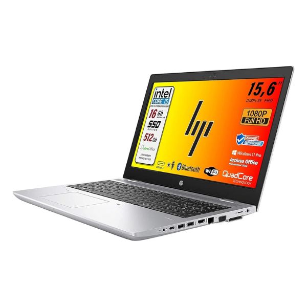 HP ProBook 650 G4 (15,6 Full HD, Intel Core i5-8350U, 16 GB RAM, 512 GB SSD, Intel UHD Graphics 620)