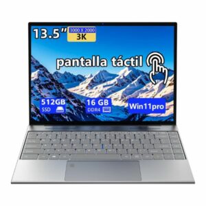 Waxuor LeadBook T6 (13.5 táctil 3K IPS, Intel Celeron N95, 16GB RAM, 512GB SSD, Gráficos integrados)